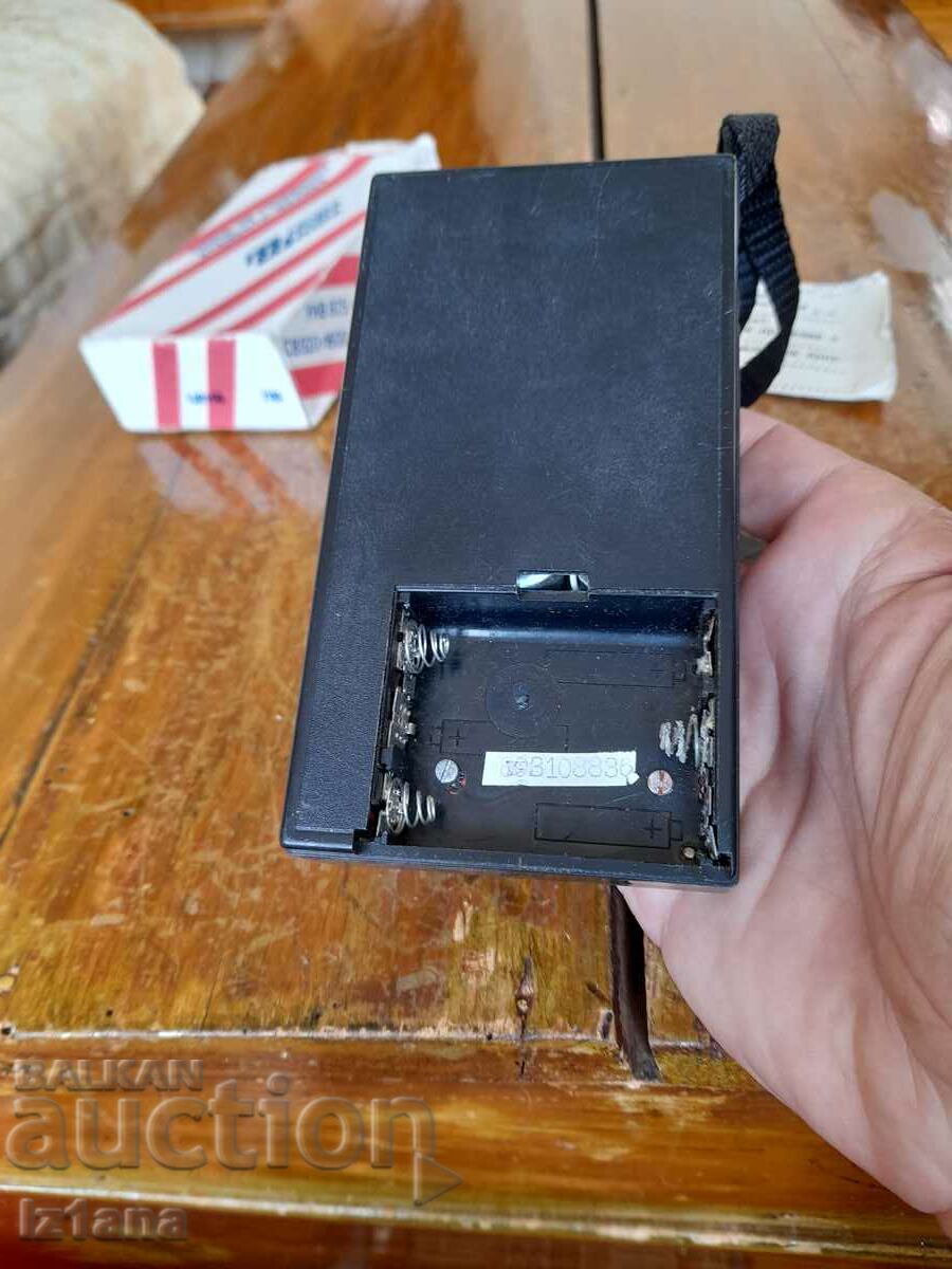 Old radio, radio receiver R-124, Inkoms Mezdra - 6 Old radio, radio receiver R-124, Inkoms Mezdra - 6