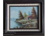 Oil painting, signed