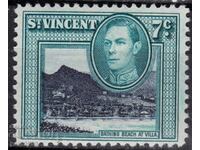 France/St.Vincent-1949-Regular-KGVIoval+natural motifs,MLH