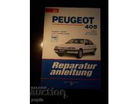 Λειτουργία σέρβις επισκευής Peugeot 405