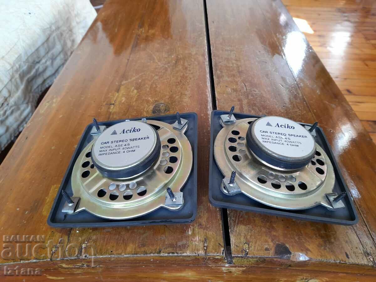 Old speakers, Aciko car speakers - 6 Old speakers, Aciko car speakers - 6