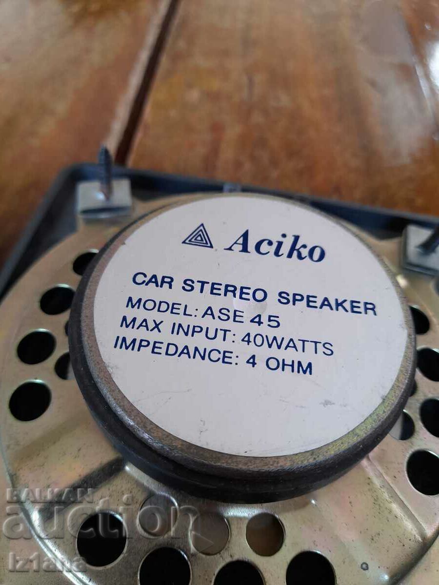 Old speakers, Aciko car speakers - 7 Old speakers, Aciko car speakers - 7