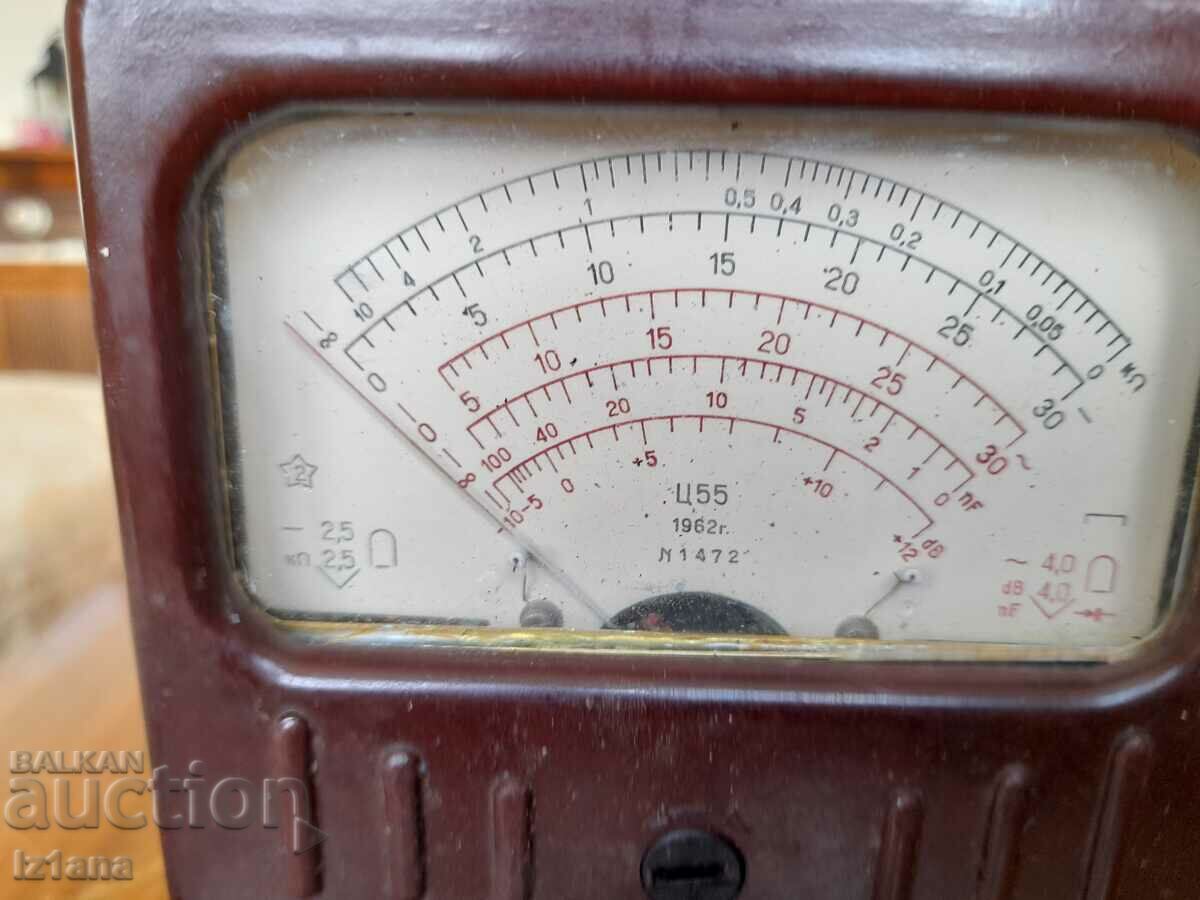 Old Ts55 multimeter with price 60.00 BGN | € 30.68