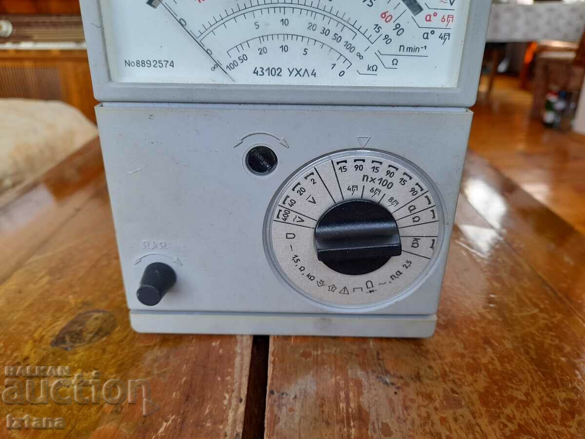Auction  Old multimeter 43102 UHL 4