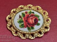 A beautiful brooch