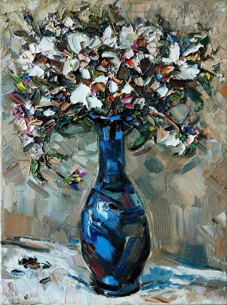 Painting, still life, art. Danail Tsonev, 2023