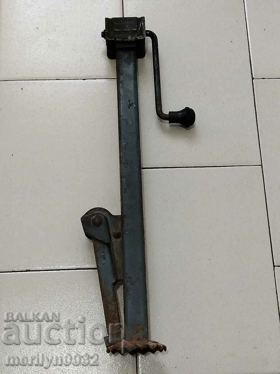 Old car jack from a Polish Fiat 125 vehicle