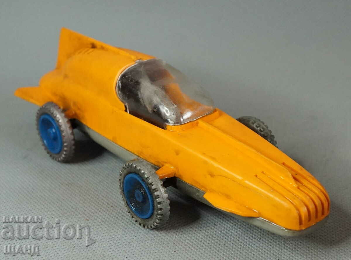 Old Russian plastic toy space car model