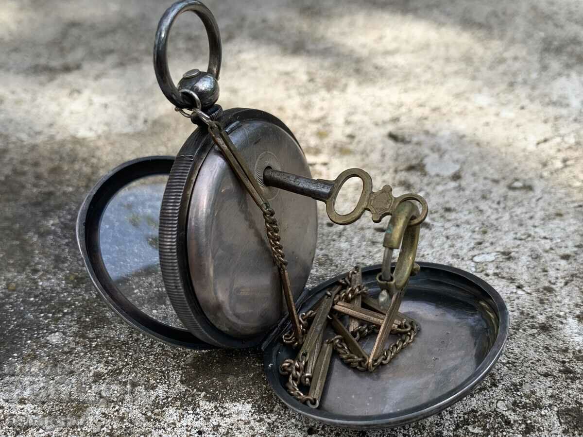 19th century English sterling pocket watch with price 299.00 BGN | € 152.88 19th century English sterling pocket watch with price 299.00 BGN | € 152.88