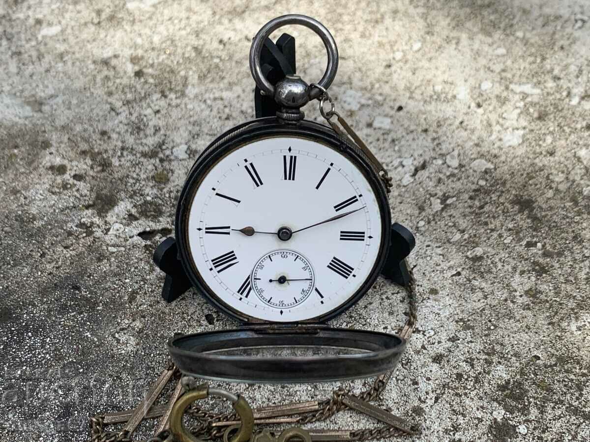 Delivery of 19th century English sterling pocket watch Delivery of 19th century English sterling pocket watch