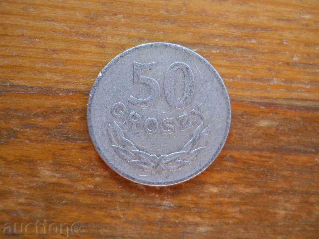 50 groszy 1949 - Poland