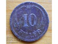 10 fillers 1940 - Hungary