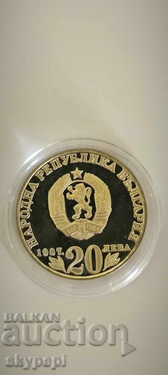 20 leva 1987 Vasil Levski with price 65.00 BGN | € 33.23 20 leva 1987 Vasil Levski with price 65.00 BGN | € 33.23