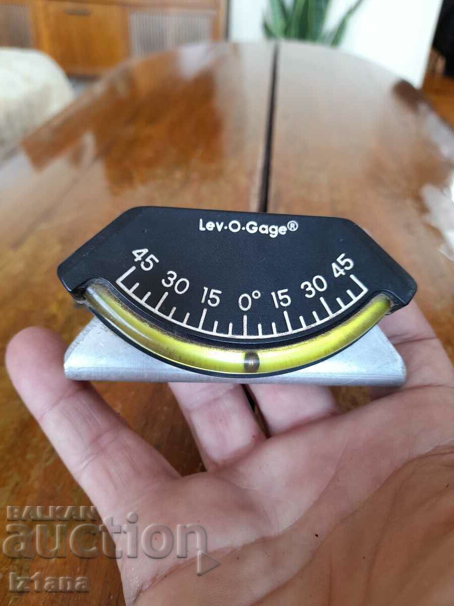 Lev O Gage Inclinometer with price 100.00 BGN | € 51.13 Lev O Gage Inclinometer with price 100.00 BGN | € 51.13