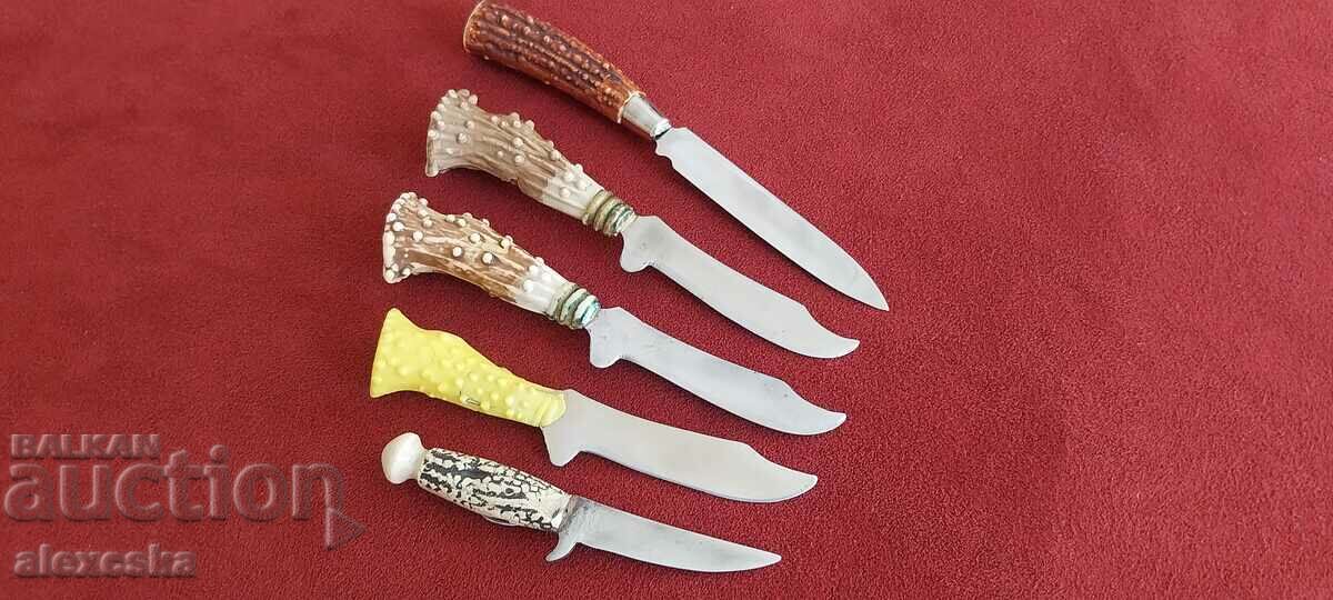 A collection of small knives with price 37.00 BGN | € 18.92 A collection of small knives with price 37.00 BGN | € 18.92