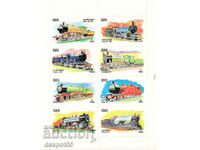 1973. Staffa, Scotland. Locomotives. Cinderella stamp.