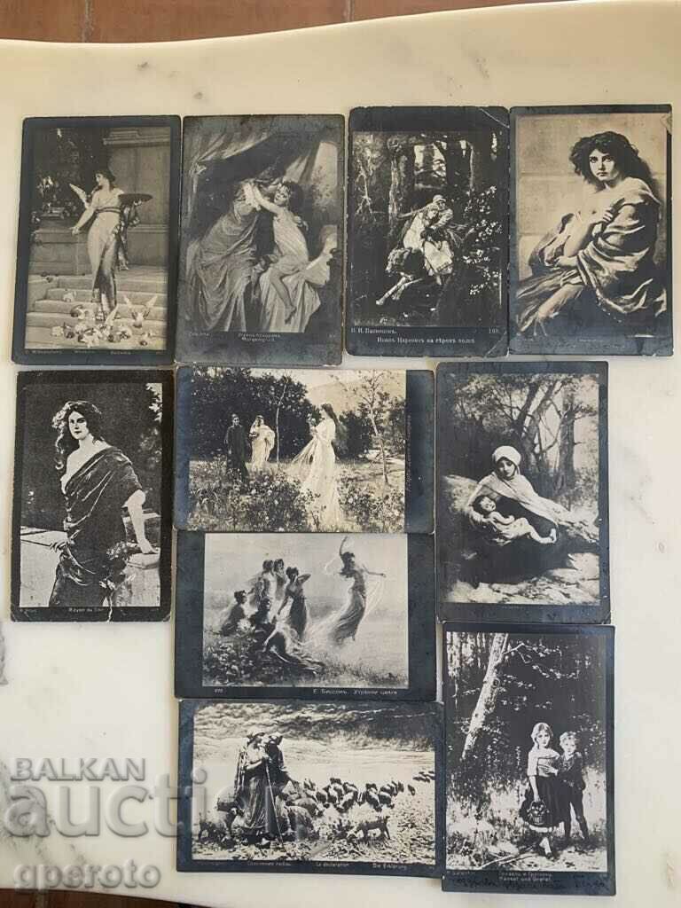 Cărți de călătorie vechi (10 buc.)-Începutul secolului XX-Lotul 18 Cărți de călătorie vechi (10 buc.)-Începutul secolului XX-Lotul 18