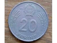 20 forints 1983 - Hungary