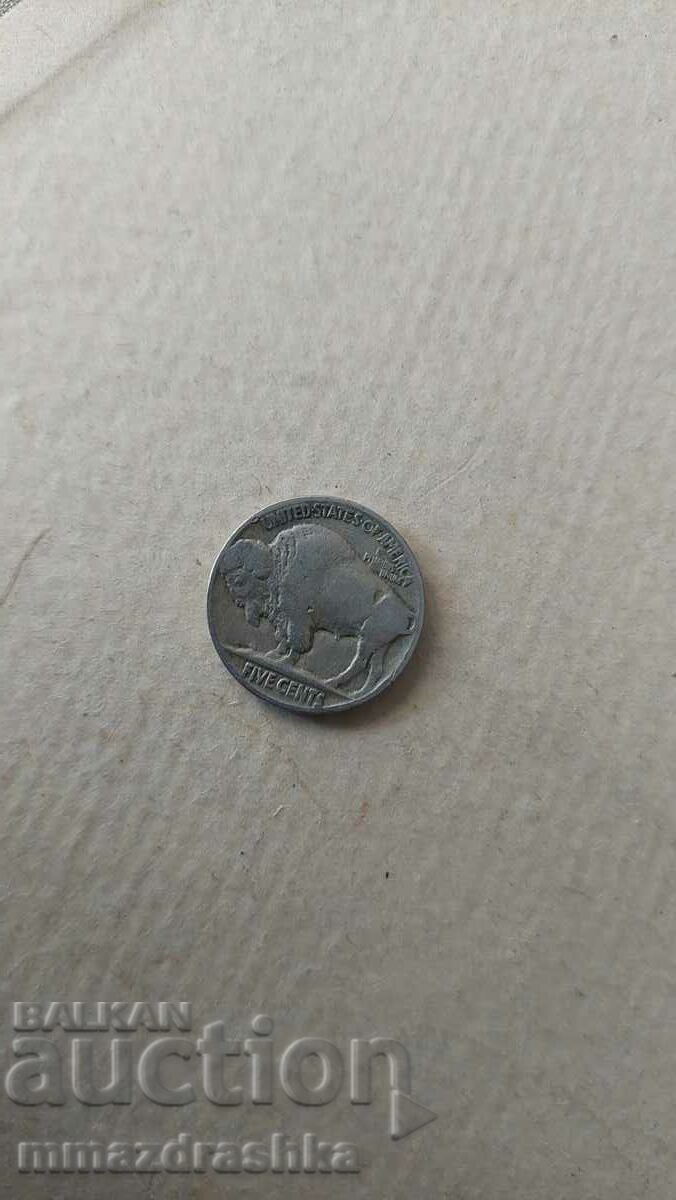 5 cenți SUA, 1929