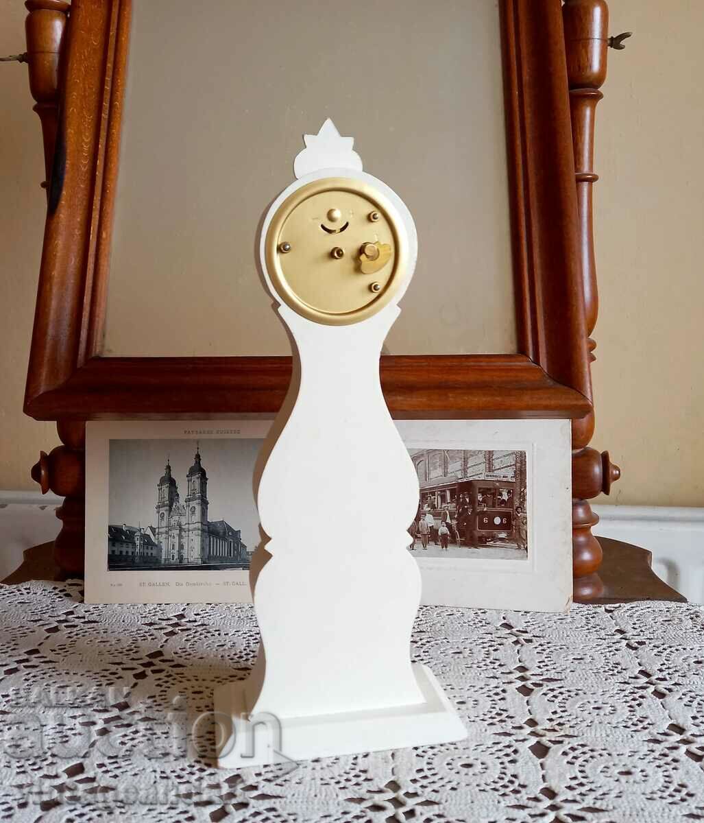 Teco mantel clock, Scandinavia, works with price 199.00 BGN | € 101.75 Teco mantel clock, Scandinavia, works with price 199.00 BGN | € 101.75