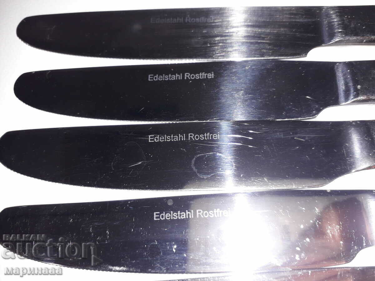 KNIFE SET ''ROSTFREI'' with price 9.00 BGN | € 4.60 KNIFE SET ''ROSTFREI'' with price 9.00 BGN | € 4.60