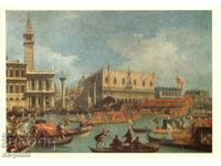 Old postcard - art - Canaletto, Venice