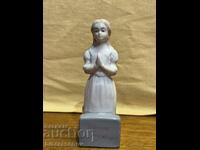 Porcelain figure with markings