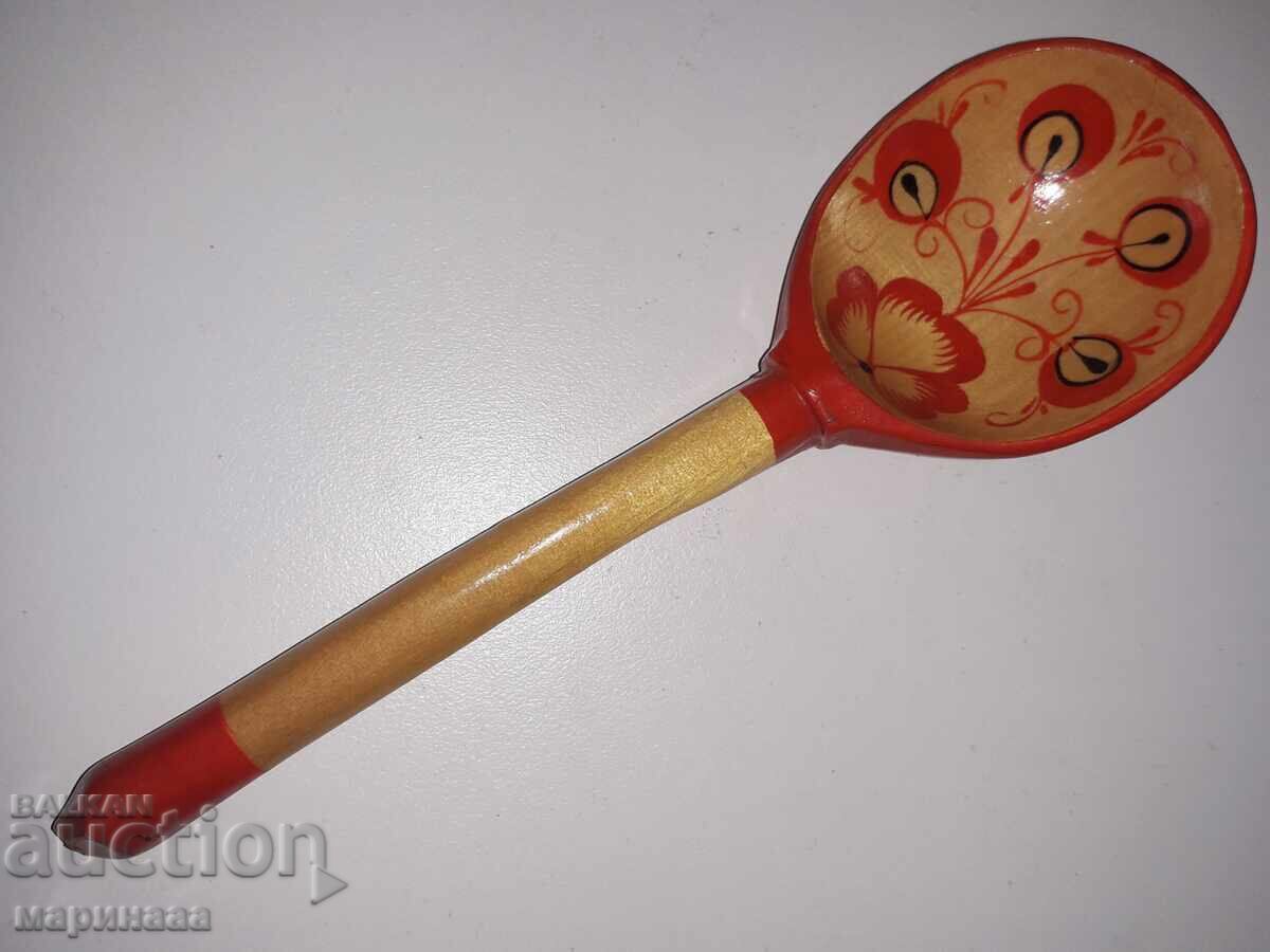 A SPOON. TREE. KOHLOMA. USSR A SPOON. TREE. KOHLOMA. USSR