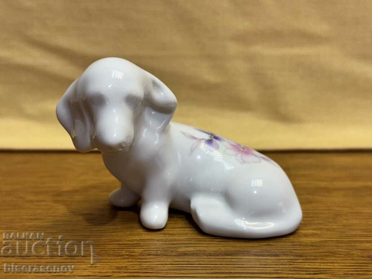 Porcelain figure with markings