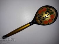 A SPOON. TREE. KOHLOMA. USSR