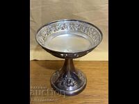 Silver plated fruit bowl