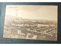 OLD POSTCARD GENOA PANORAMA