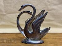 Swan metal napkin holder