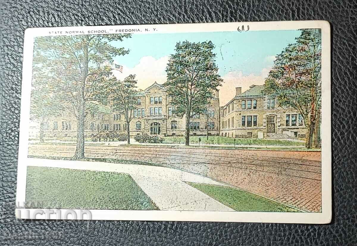 OLD POSTCARD FREDONIA STATE NORMAL SCHOOL