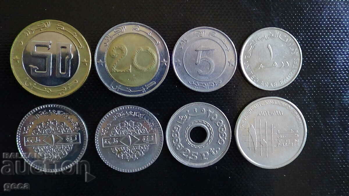 Lot of Arabic coins - 8 pcs.