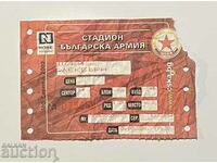 Football ticket CSKA-Blackburn England 2002 UEFA