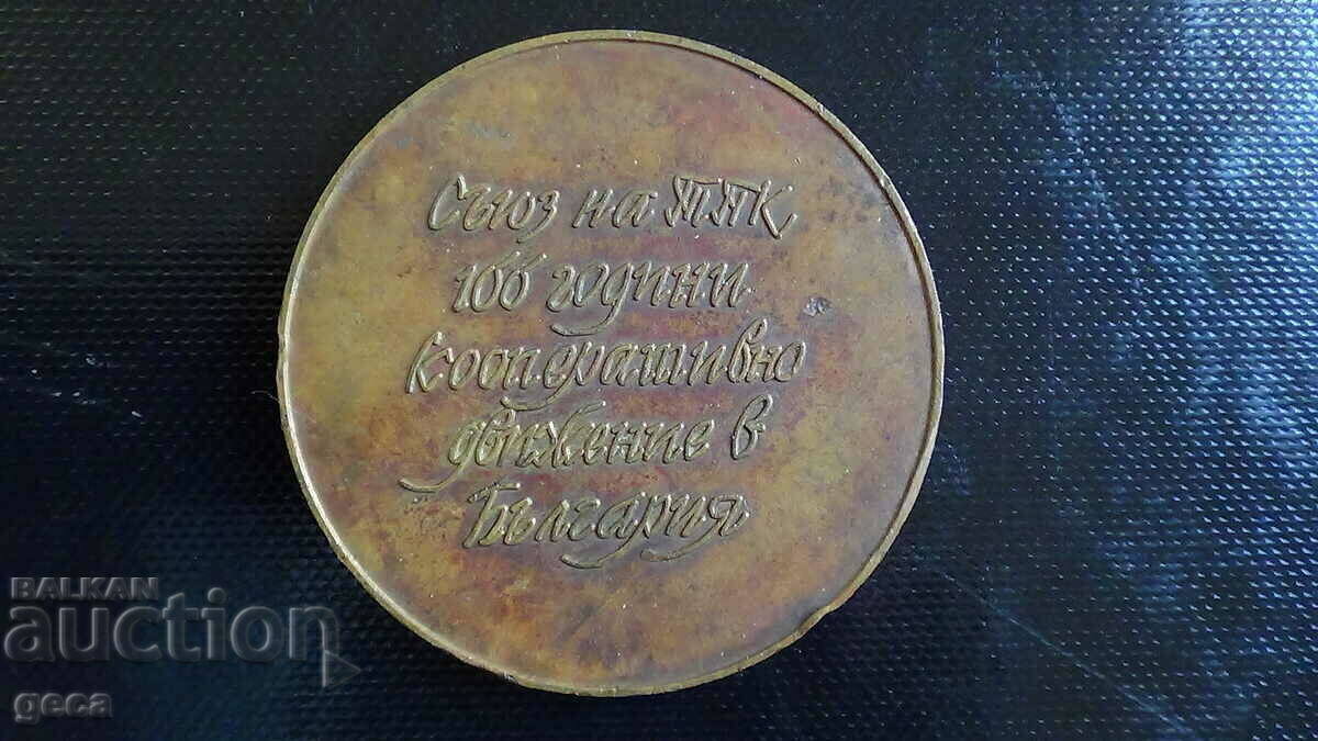 Licitație Medalie de masă / placă / 100 de ani de TPK