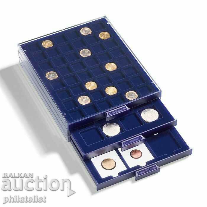 Leuchtturm MBS 12 – PVC box for 12 coins up to 50 mm with price 27.50 BGN | € 14.06 Leuchtturm MBS 12 – PVC box for 12 coins up to 50 mm with price 27.50 BGN | € 14.06