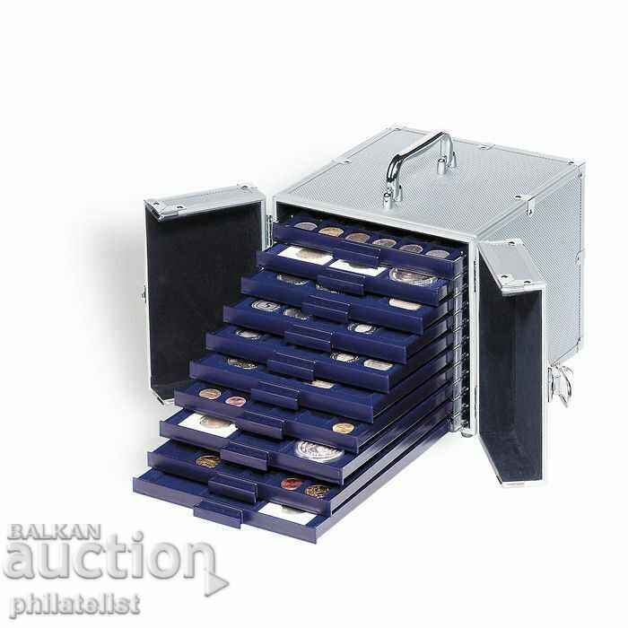 Auction Leuchtturm MBS 12 – PVC box for 12 coins up to 50 mm Auction Leuchtturm MBS 12 – PVC box for 12 coins up to 50 mm