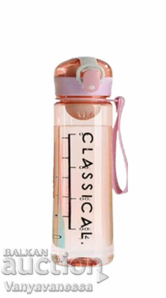 Modern and practical water bottle CLASSICAL 500ml colors