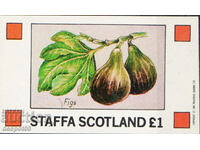 1982. Staffa, Scotland. Air mail. Figs. Mini block.