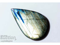 Μεγάλο Labradorite 182ct Drop Cabochon #4