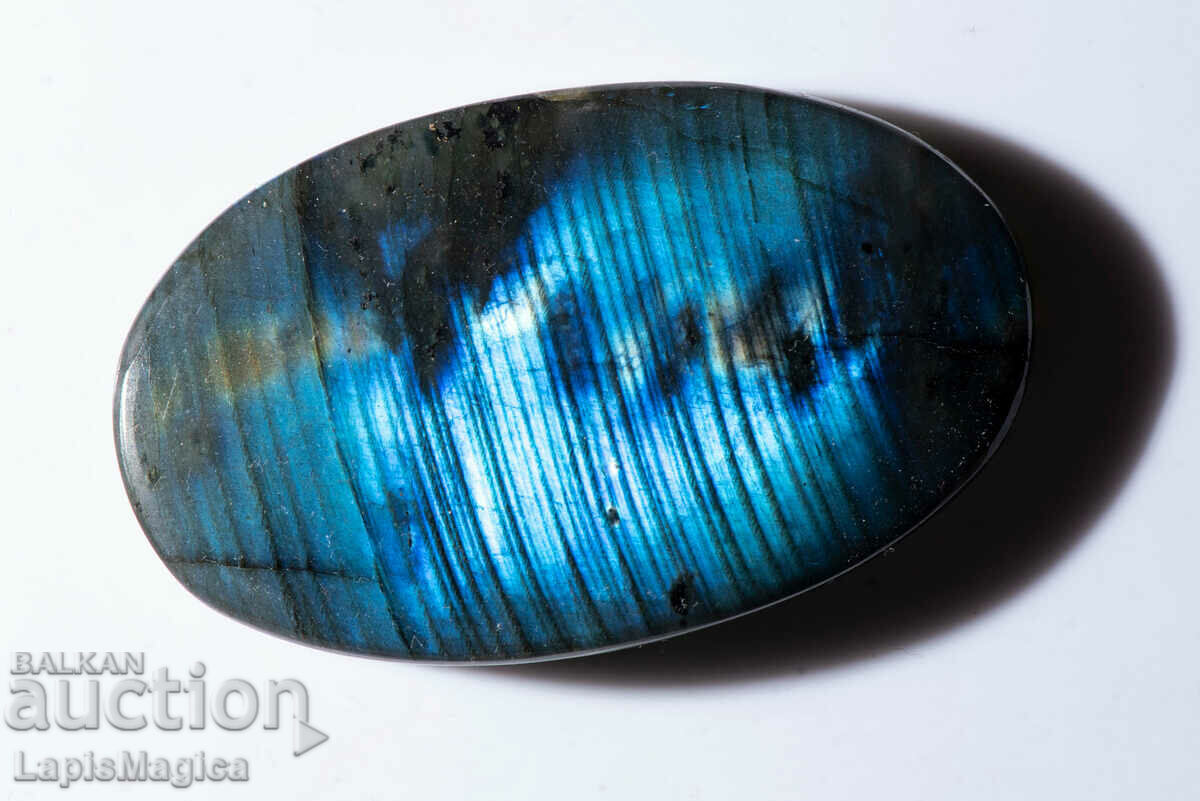 Large Labradorite 135.7ct Oval Cabochon #13