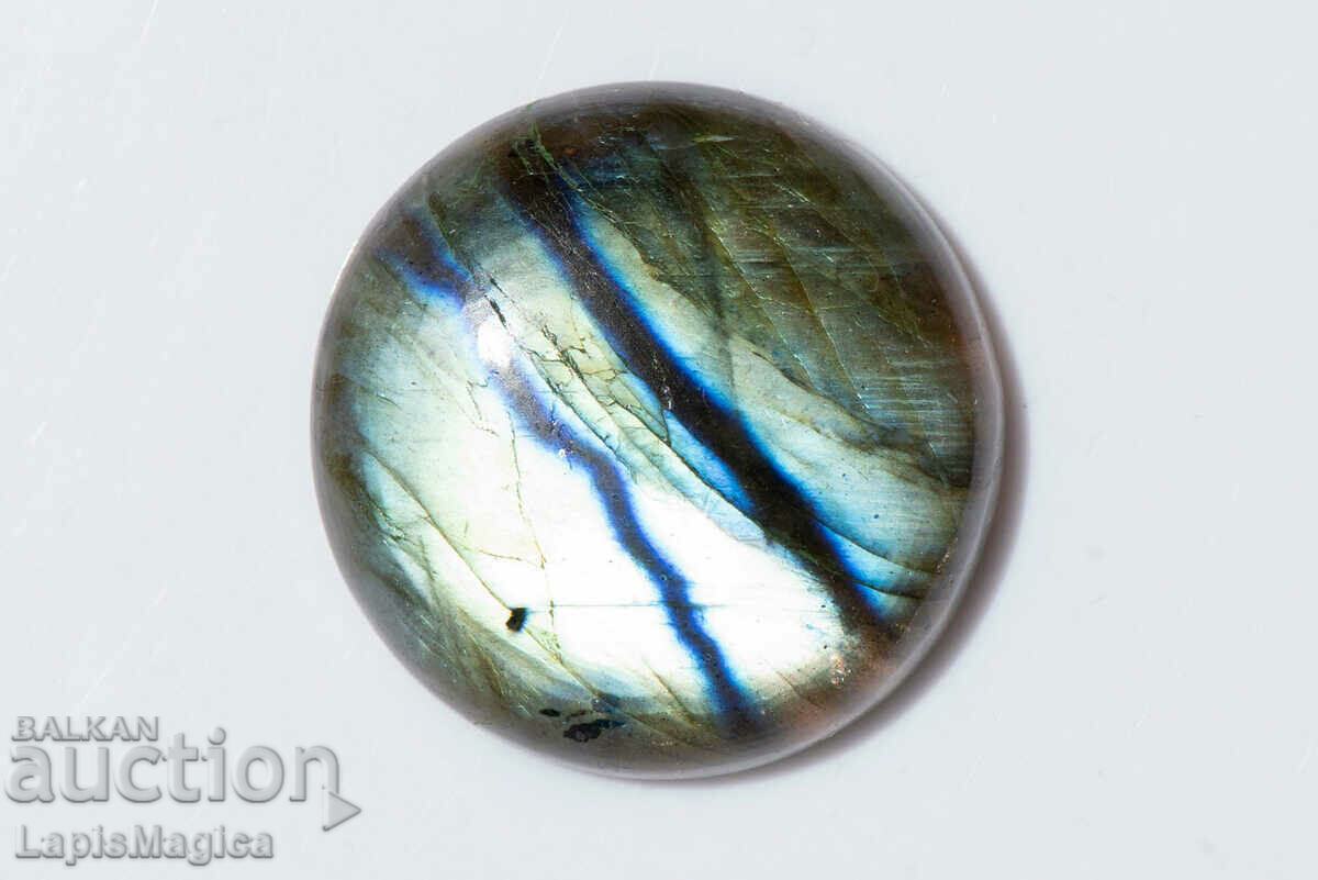 Labradorite 39.3ct 25.7mm Round Cabochon #19