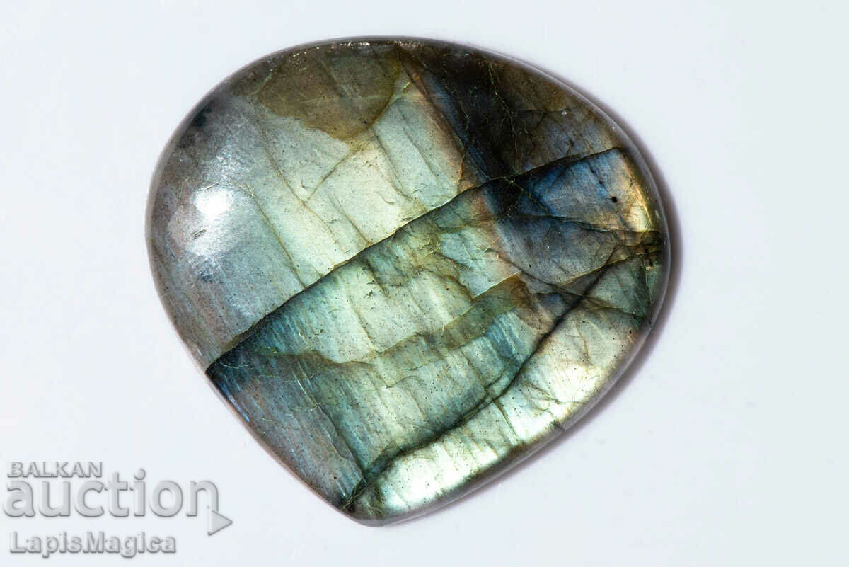 Labradorite 77,4ct Drop Cabochon #21