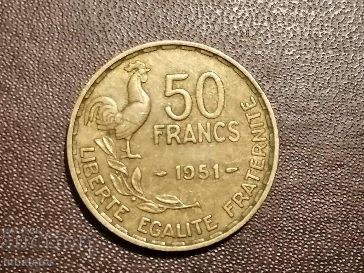 1951 50 de franci