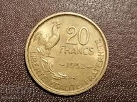 1952 20 de franci