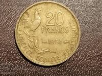 1951 20 de franci