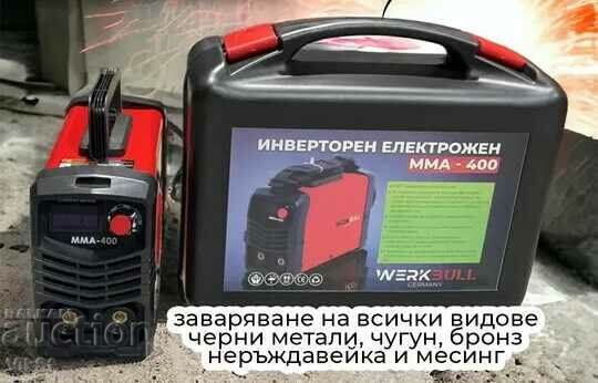 inverter electric generator 400A WerkBull with display and case