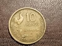 1951 letter B 10 francs